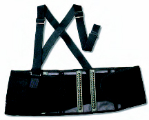 BELT BACK SUPPORT XSMALL W/ W/DETACH SUSPENDERS - Back Belts